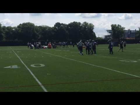 Eagles WR drills at OTAs
