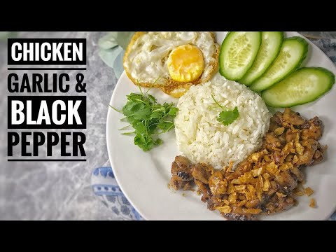 How to Make Thai Garlic Pepper Chicken [Gai Gratiem Prik Thai Recipe] | Thai Girl in the Kitchen