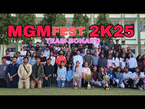 MGM FEST 2K25| TEAM MGM BOKARO GOING FOR THE GLORY||