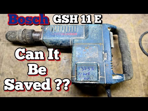 Bosch GSH 11 E  hammer that was not worth fixing, back in again, so let's try anyway.