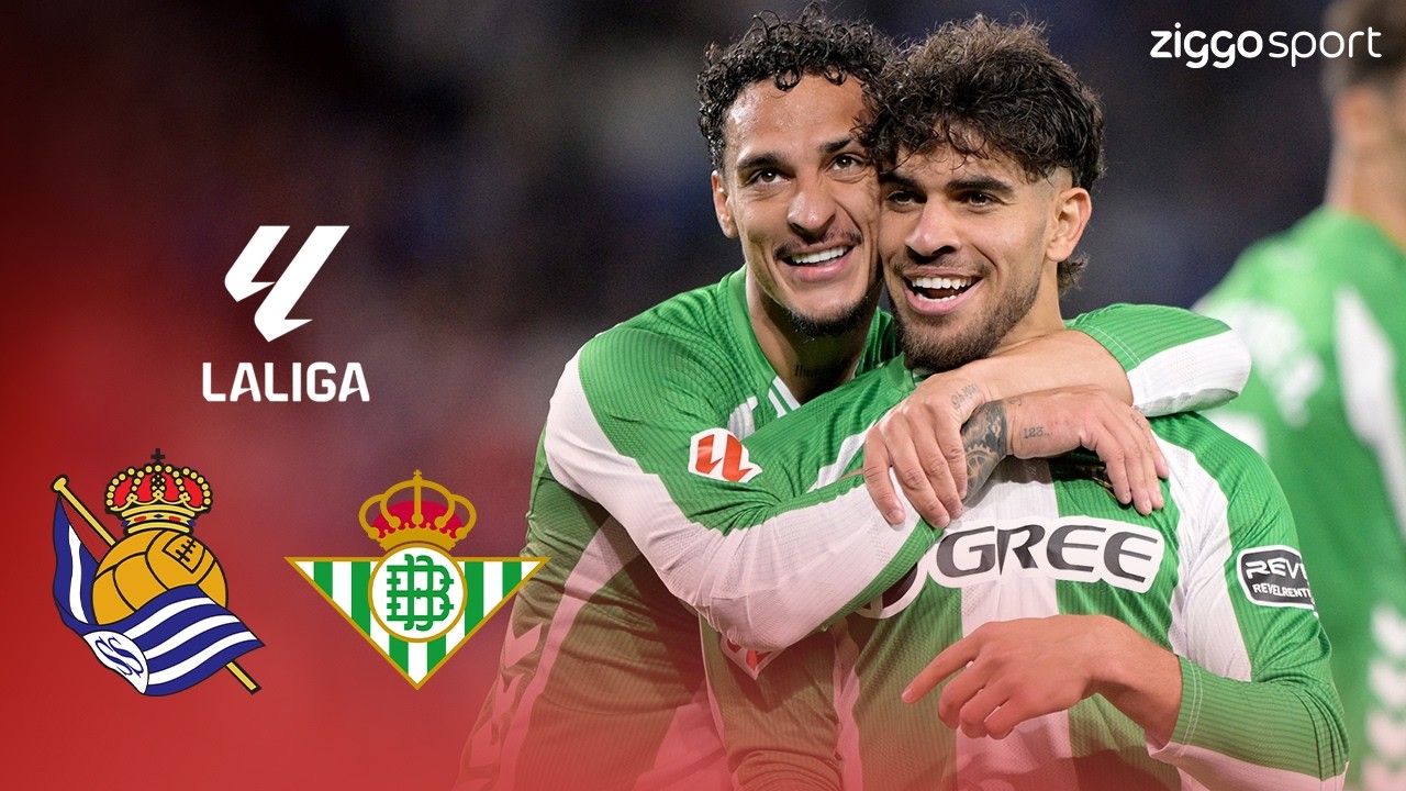 ANTONY KRULT HEM HEERLIJK IN DE VERRE HOEK!!😍🥵 | Sociedad vs Real Betis | La Liga 2025/26