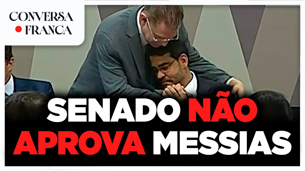 SENADO NÃO APROVA MESSIAS | CONVERSA FRANCA |  Willian Rocha e  João Adolfo