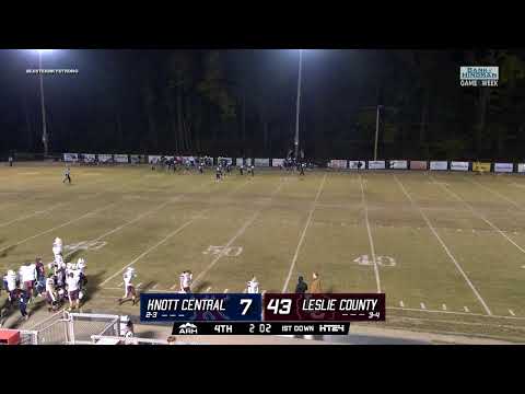 High School Football - Leslie Co. @ Knott Central