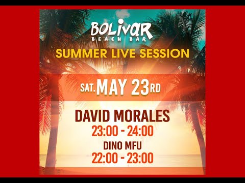 David Morales LIVE SHOW @ DIRIDIM Studio for BOLIVAR BEACH CLUB // Athens