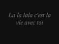 Hélène Ségara - La vie avec toi ( Lyrics, paroles ...
