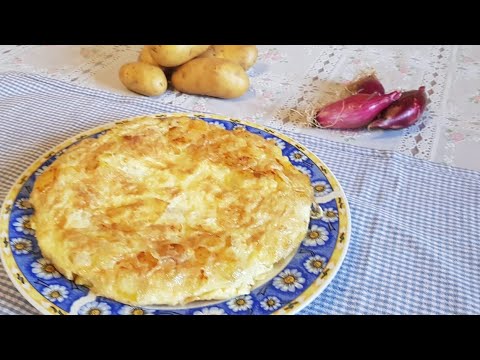FRITTATA DI PATATE E CIPOLLE cena veloce ed economica | onion and potato frittata (italian recipe)