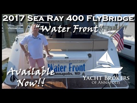2017 Sea Ray Fly 400 WATERFRONT Video