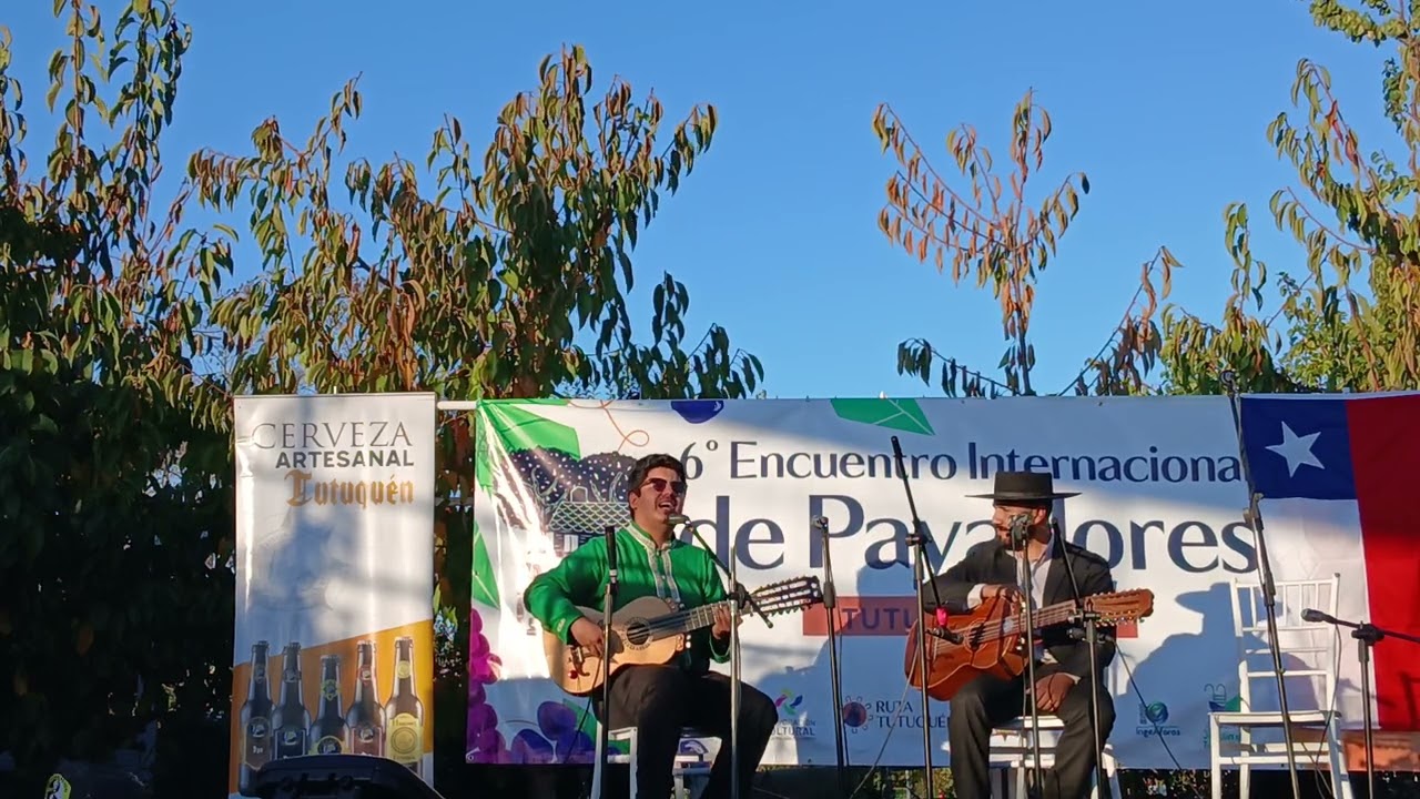 VI Encuentro de Payadores y Payadoras Tutuquen 2025. Contrapunto Paul Castan & Jorge Castro.