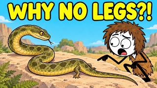 The Real Reason Snakes Chose to Lose Their Legs | Animal Evolution