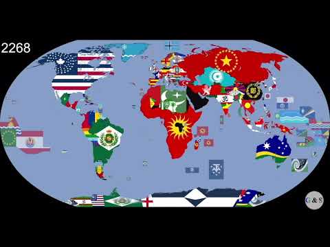 The World Timeline 1019-3024 in 2 Minutes | #country #countries #geography #history #countryballs