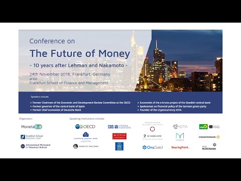 Welcoming Words to the Conference "The Future of Money" - Klaus Karwat, Manuel Klein, Lino Zeddies