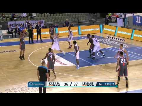 Highlights of Le Mans Sarthe in loss to Kataja Basket, 11/2/2016