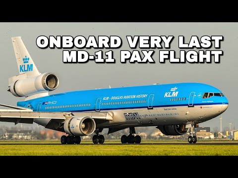 I FLEW on the VERY LAST Pax MD-11 FLIGHT in Aviation History | KLM | 11.11.2014 | LET'S FLY 8