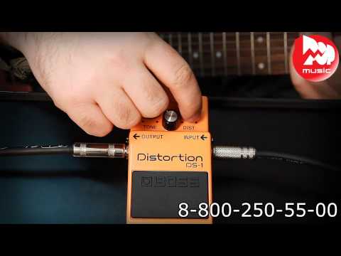 Обзор педали эффектов Boss DS-1 Distortion