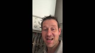How to drain down a central heating system - Combi boiler