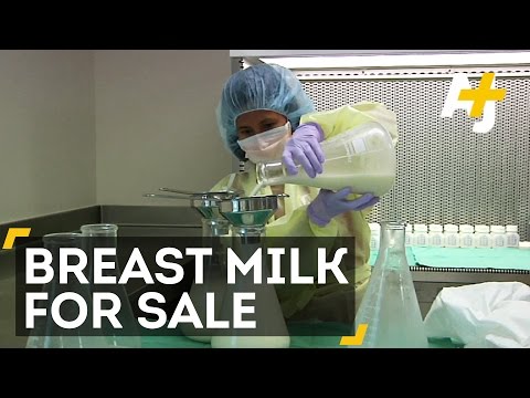 Women Selling Breast Milk Create New Industry