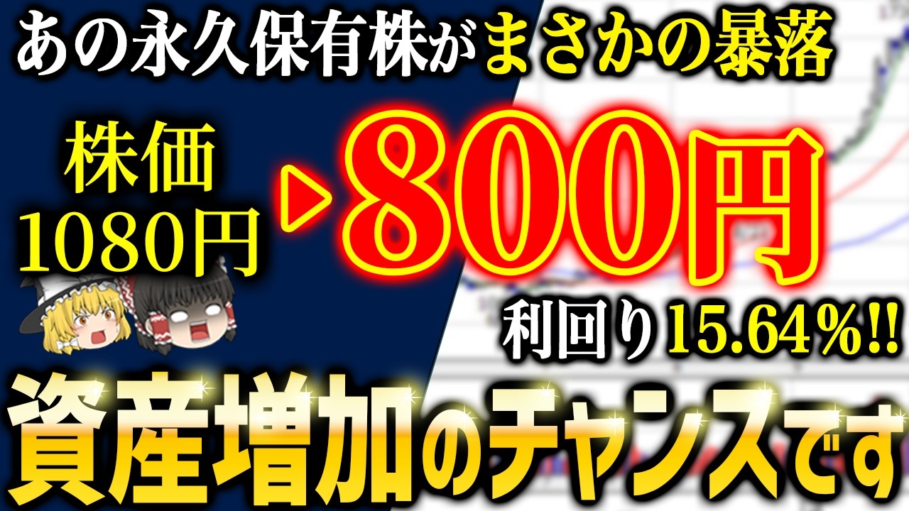 次の暴落で資産を築く！今注目すべき国内優良株５選【ゆっくり解説】