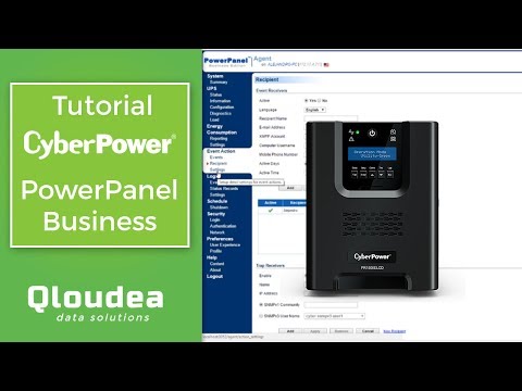 Instalación y revisión de las características del software para SAI de Cyberpower