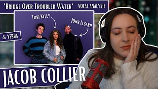First Time Listening To JACOB COLLIER Bridge Over Troubled Water | Vocal Coach Reaction (& Analysis)