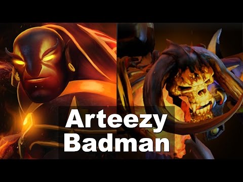 Arteezy vs Badman - Top 8300 MMR Dota 2