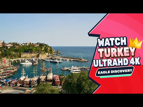 Flying over Turkey (4K UHD) - Relaxing Music Along With Beautiful Nature Videos (4K Video Ultra HD)