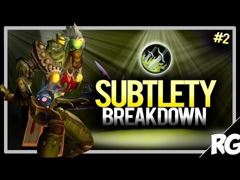 SUBTLETY ROGUE PVP BREAKDOWN #2 - Subtlety Rogue Arena PvP | WoW Legion [7.1.0]