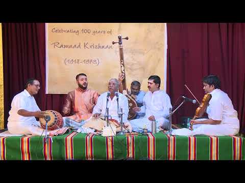RAMNAD KRISHNAN 100 MALLADI Shri SURIBABU CONCERT 25 11 17