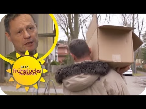 Diebstahl aus DHL-Auto: Eigenes Paket geklaut? Klaus wird angezeigt | SAT.1 Frühstücksfernsehen
