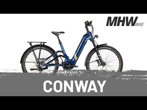 Conway Cairon SUV FS 7.7 625Wh blue metallic / bronze metallic - E-Bike Fully Mountainbike