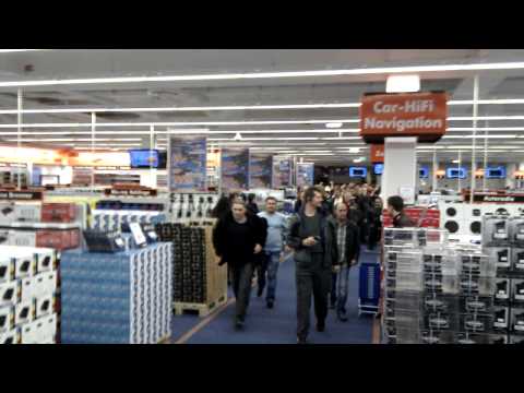 Saturn Donauzentrum Eröffnung am 28.10.2010 um 6:00