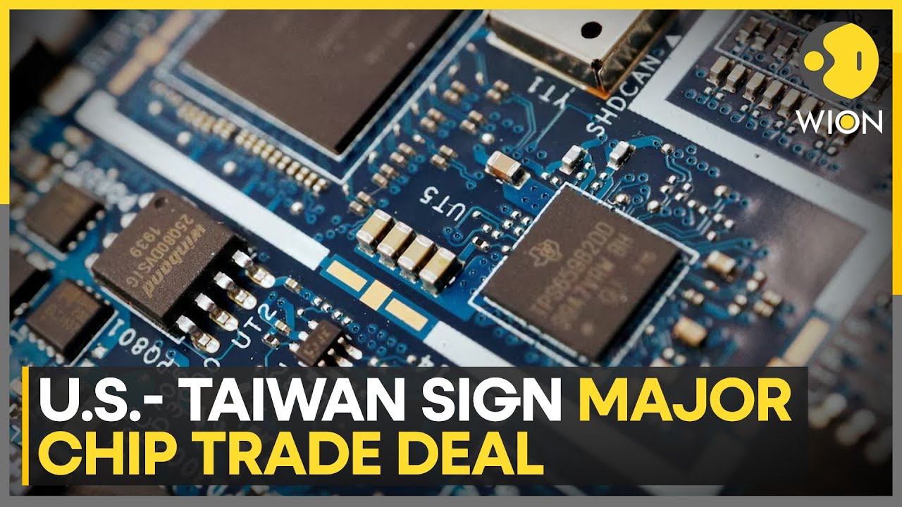U.S.-Taiwan Chip Pact Caps Tariffs at 15% | WION