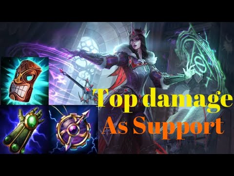 How to get top damage as Support Morgan La Fey