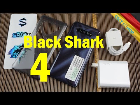 🦈 Xiaomi BLACK SHARK 4 Gaming Phone 120W 720Hz Touch Sampling Rate | Unboxing & Hands-On [Deutsch]