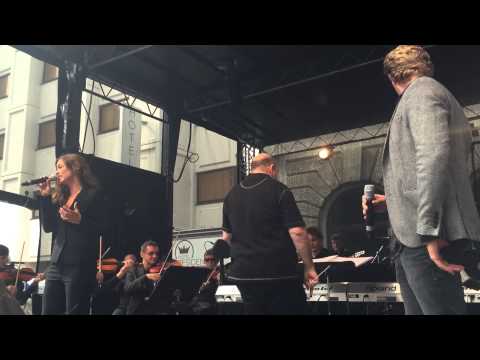Soundcheck Musicalfest 2015 - Wenn Ich Tanzen Will (Annemieke Van Dam & Mark Seibert)