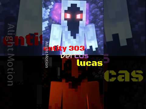 entity 303 vs lucas #minecraft #edit #shorts