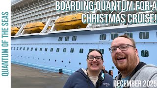Boarding Quantum of the Seas // Cruise Vlog Day 1