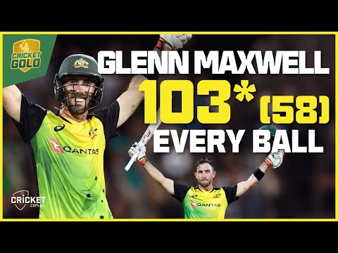 Every ball of Maxwell's magic T20 ton from 2018