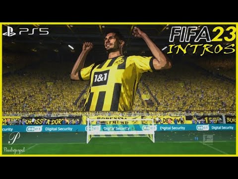FIFA 23 Borussia Dortmund Introductions "Heja BVB" (PS5) 4K UHD