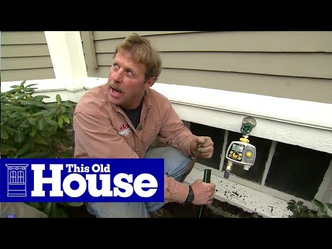 How to Install In-Ground Sprinklers - This Old House