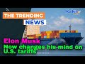 Elon Musk now changes his mind on U.S. tariffs
