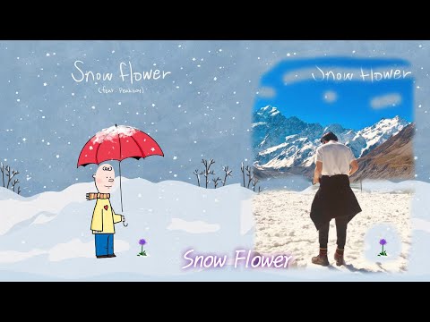[방탄소년단 뷔 BTS V] Snow Flower by V 1hour Loop 1시간 반복 재생 연속 듣기 / christmas bts 스노우 플라워 뷔 김태형
