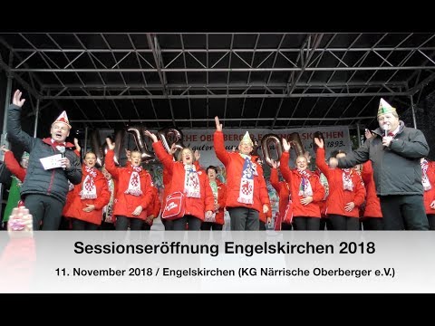 Karneval: Sessionseröffnung der KG Närrische Oberberger in Engelskirchen 11.11.2018