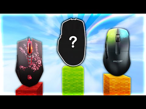 The Best Bridging Mouse For Minecraft (Handcam)