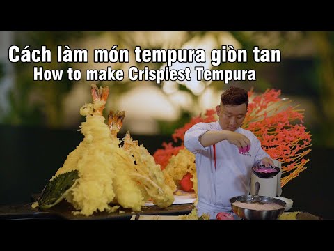 TÔM TEMPURA CÁCH LÀM  | Eddie Cương Nguyễn #4