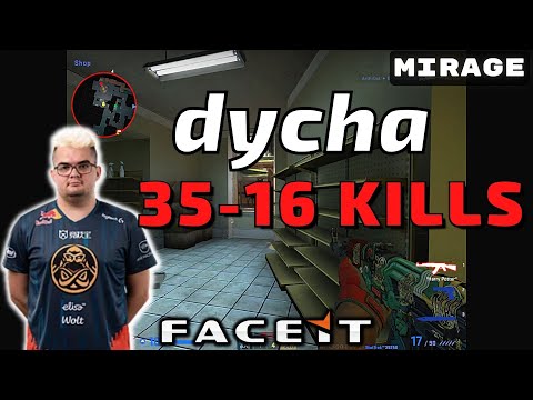 CSGO POV dycha (35-16) Mirage 𝙒𝙞𝙣 (16-10) / Faceit 14.12.2022