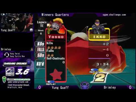 SG at GU 14.4 WQF - Yung Quaff (Meta Knight) vs. Wilford Brimley (Snake)