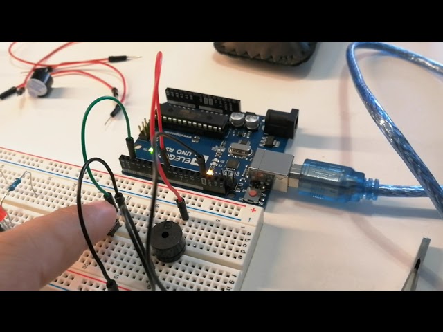 Vídeo relacionado con Jopto 5 Unids DC 3.3-5V Pasiva Bajo Nivel Gatillo Zumbador Alarma Módulo Compatible con Arduino
