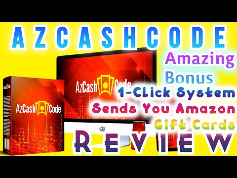 Azcashcode Review, 1-Click System FORCES Amazon To Send You $50-100 Gift Cards Everytime #azcashcode
