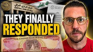 BREAKING NEWS: CBI Issues MAJOR Statement On The Iraqi Dinar
