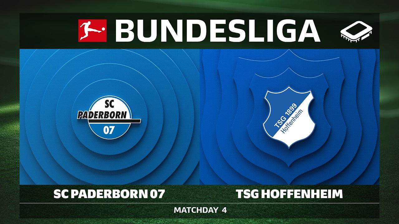 SC Paderborn 07 vs. TSG Hoffenheim | Matchday 4 - Bundesliga 2026/27